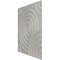 Ekena Millwork 19 5/8in. W x 19 5/8in. H Spiral EnduraWall Decorative 3D Wall Panel Covers 2.67 Sq. Ft. WP20X20SPFCP - alternate 2